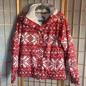 ROXY Snowflake Print Winter Jacket